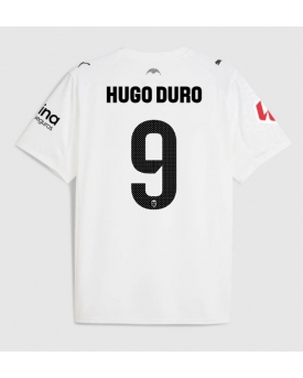 Billige Fotballdrakt Valencia Hugo Duro #9 Replika Hjemmedrakt 2025-26 Kortermet Billige Fotballdrakt Valencia Hugo Duro #9 Replika Hjemmedrakt 2025-26 Kortermet